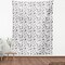 Ambesonne Bowling Fabric by the Yard, Vintage Sports Themed Balls and Pins Pattern with Cartoon Design on Plain Back, Decorative Fabric for Upholstery and Home Accents, White Grey Red